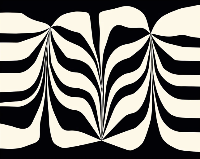 Illustration symbolizing the concept of contrast